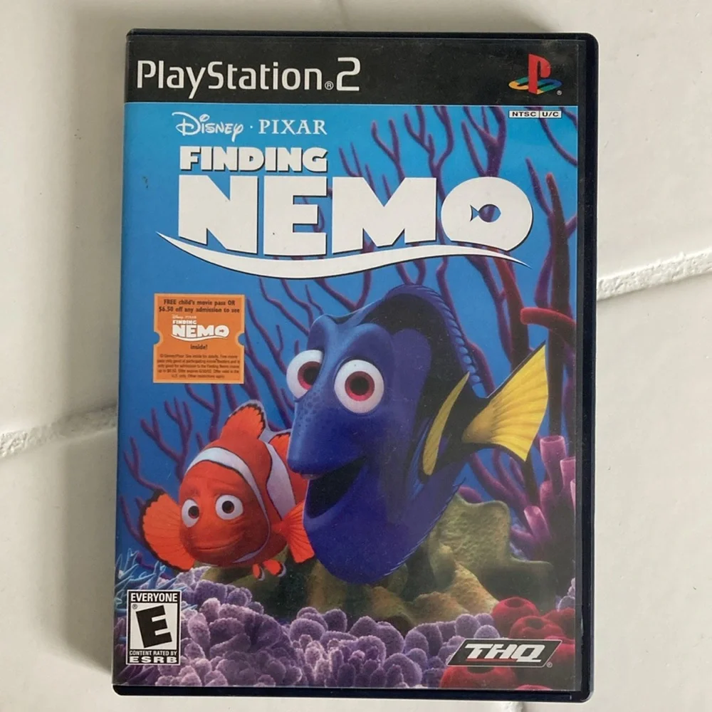 FINDING NEMO Sony Playstation 2 Game PS2